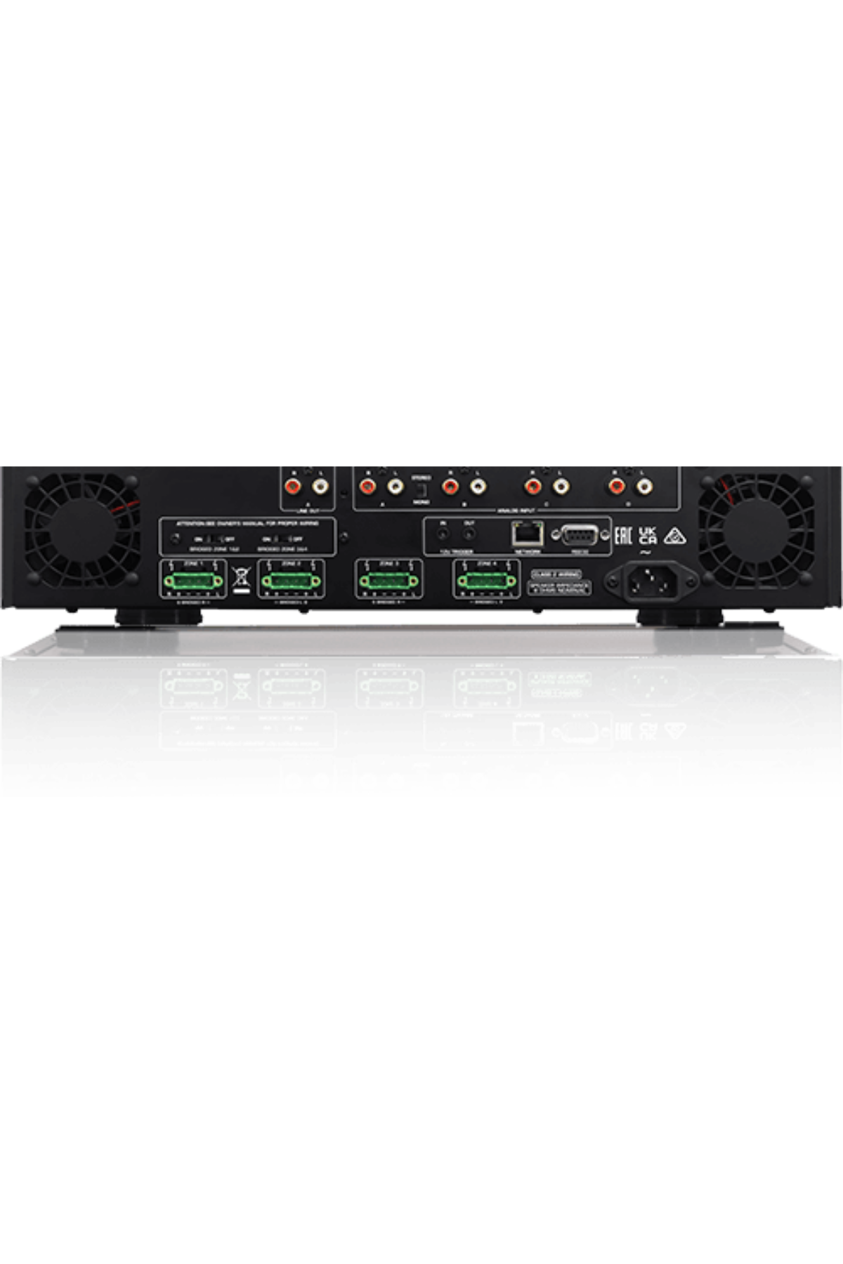 Rotel C8 8 Kanal Çok Bölgeli Amplifikatör Black