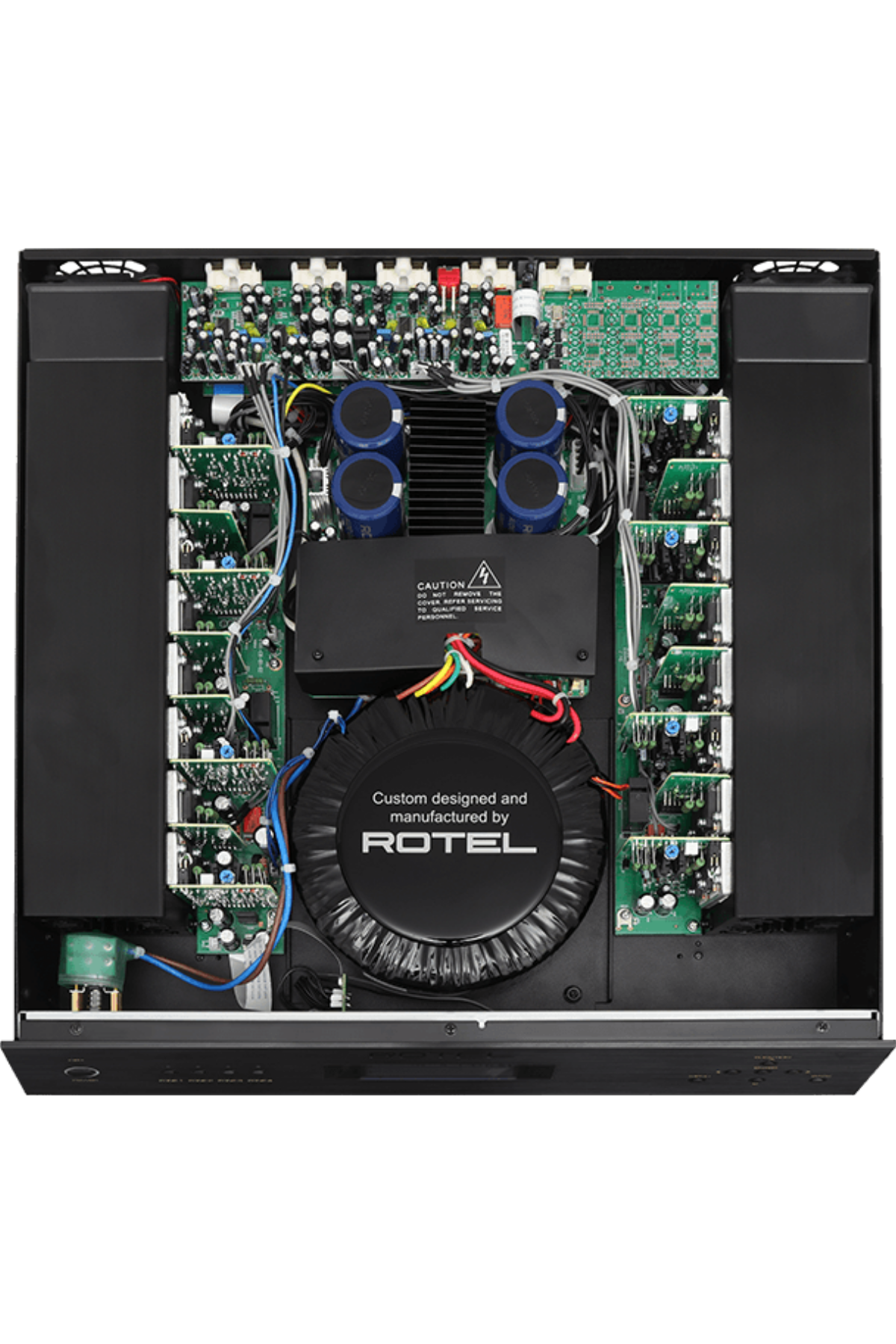Rotel C8 8 Kanal Çok Bölgeli Amplifikatör Black