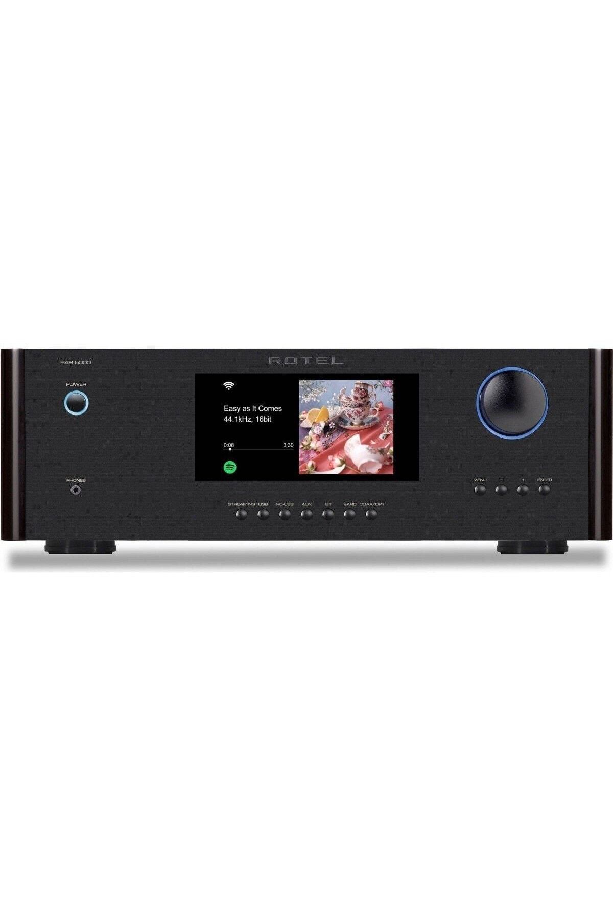 Rotel RAS-5000 Hi-Fi Network Amplifikatör Siyah