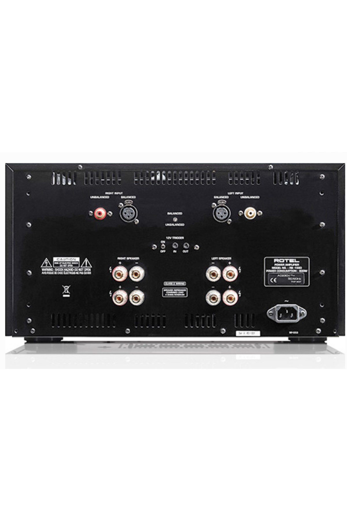 Rotel RB-1590 Siyah Güç Amplifikatörü