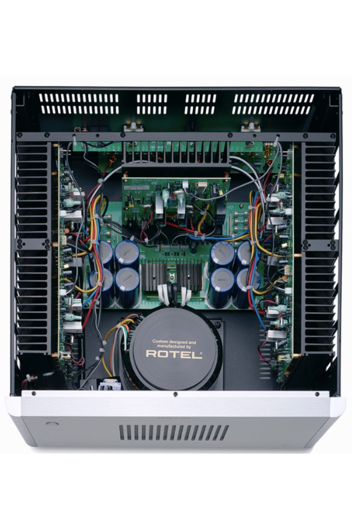 Rotel RMB-1555 Gümüş Çok Kanallı Amplifikatör