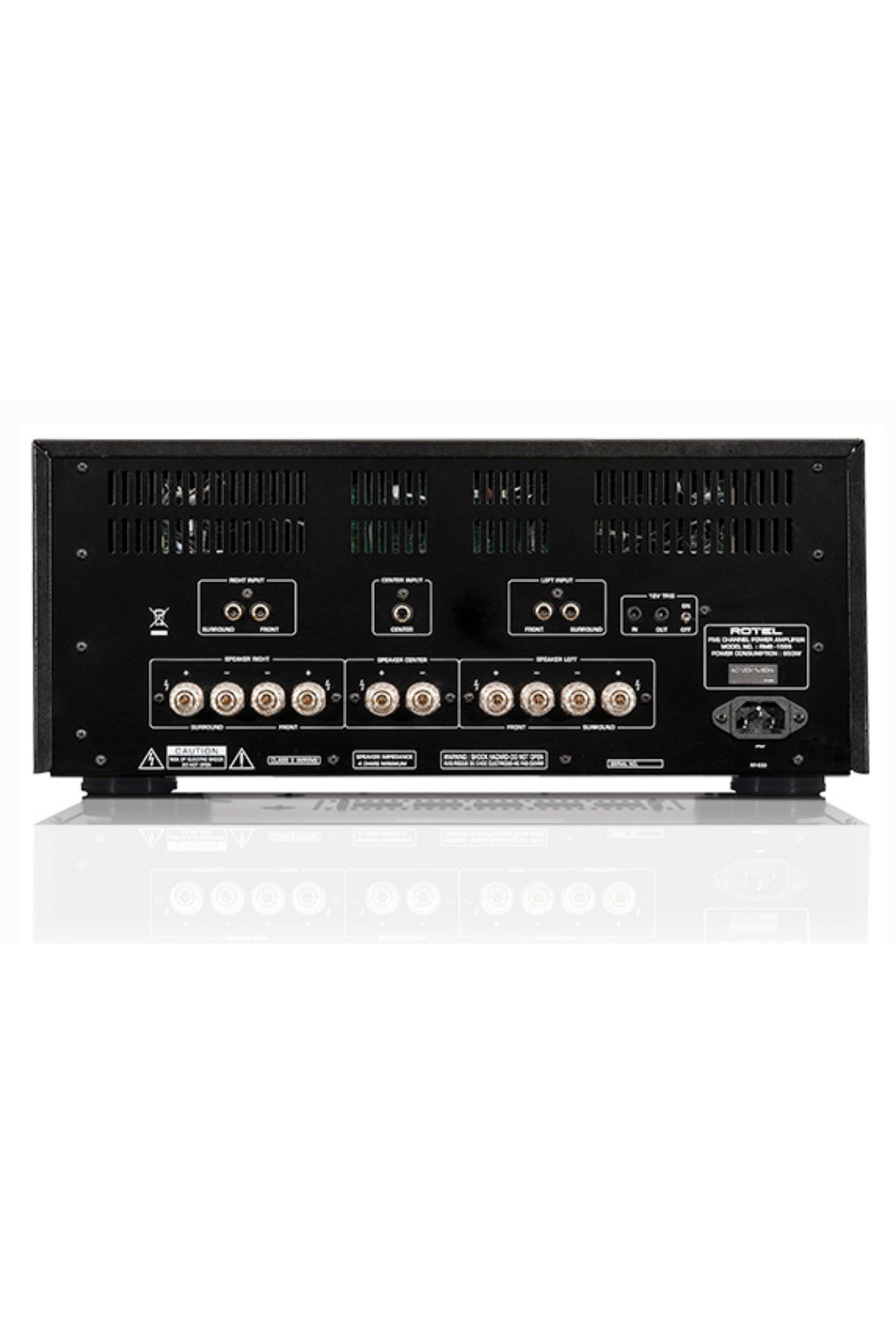 Rotel RMB-1555 Gümüş Çok Kanallı Amplifikatör