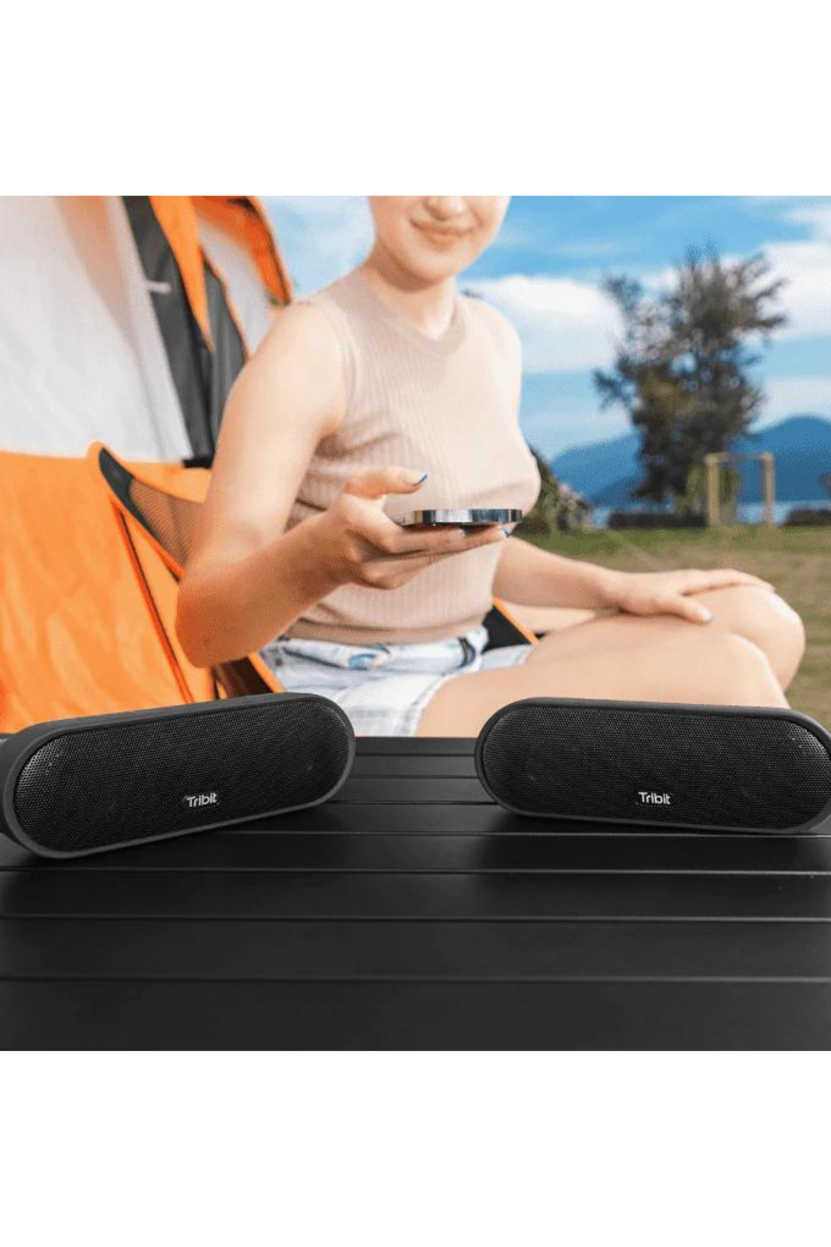 Tribit MaxSound Plus Taşınabilir Bluetooth Hoparlör Siyah