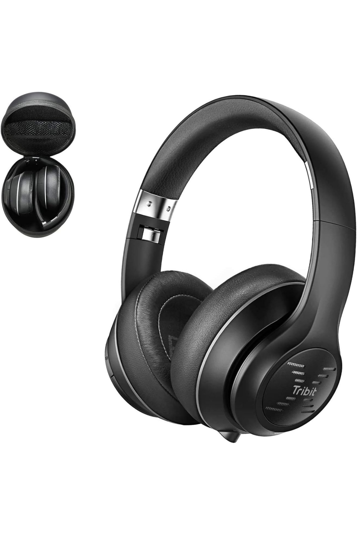 Tribit XFree Tune Mikrofonlu Kulak Üstü Bluetooth Kulaklık Siyah