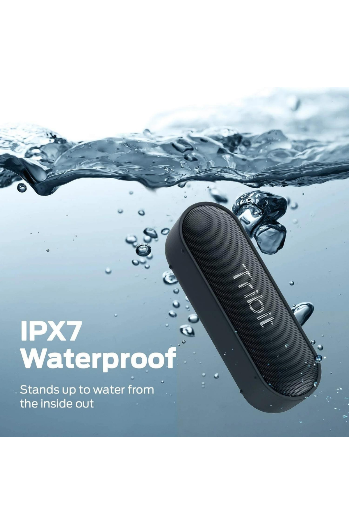 Tribit XSound Go Taşınabilir Bluetooth Hoparlör Siyah