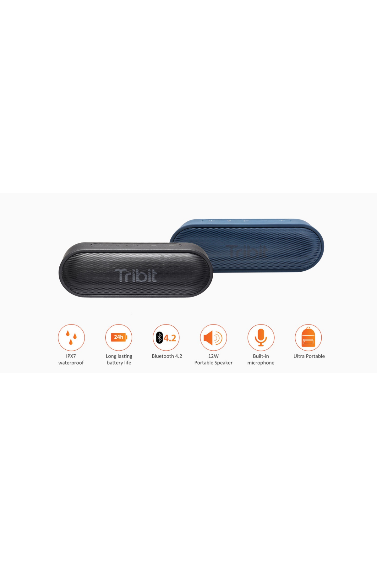 Tribit XSound Go Taşınabilir Bluetooth Hoparlör Mavi