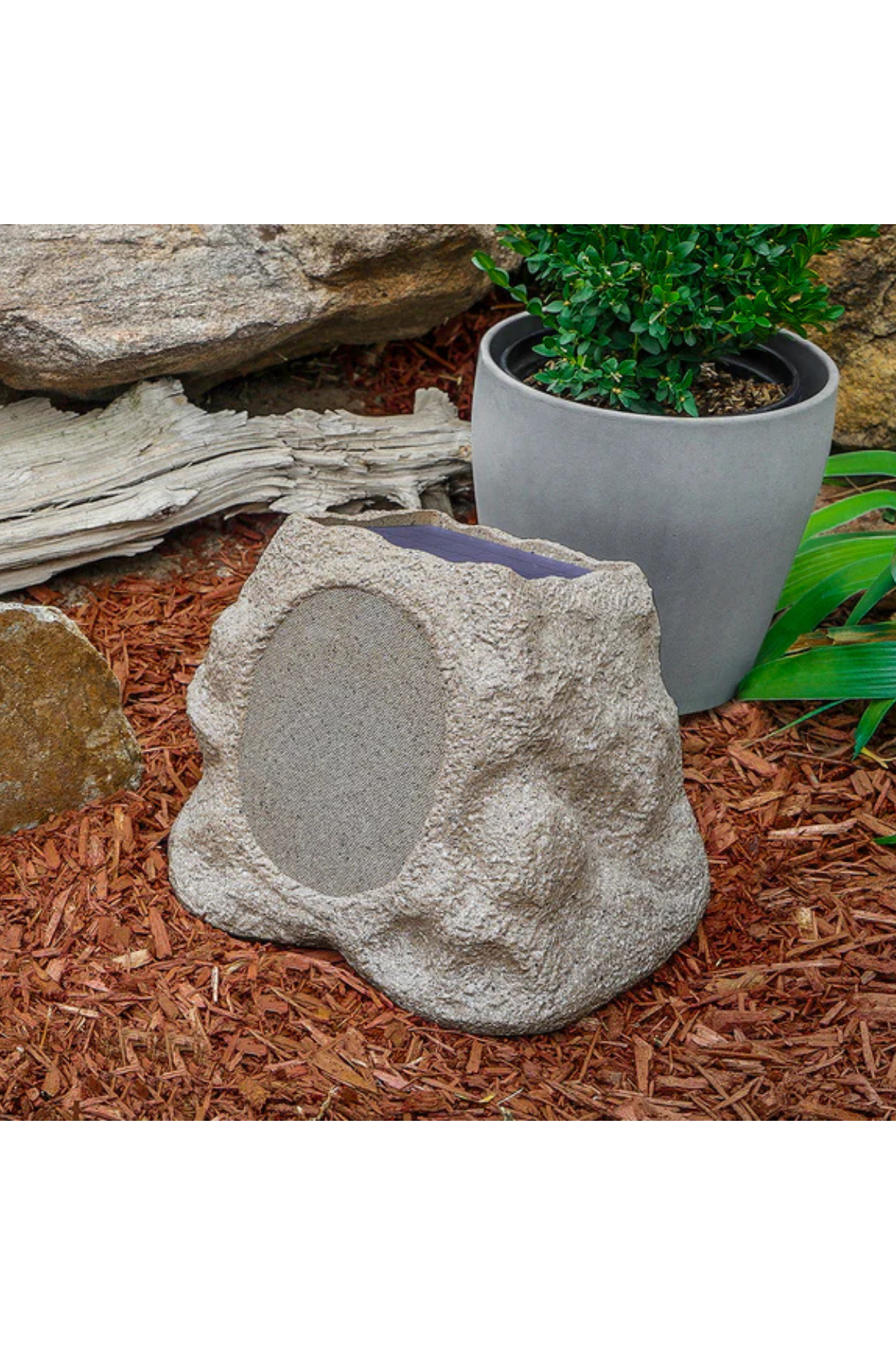 Victrola Rock Speaker Connect Bluetooth Kaya Hoparlör Stone