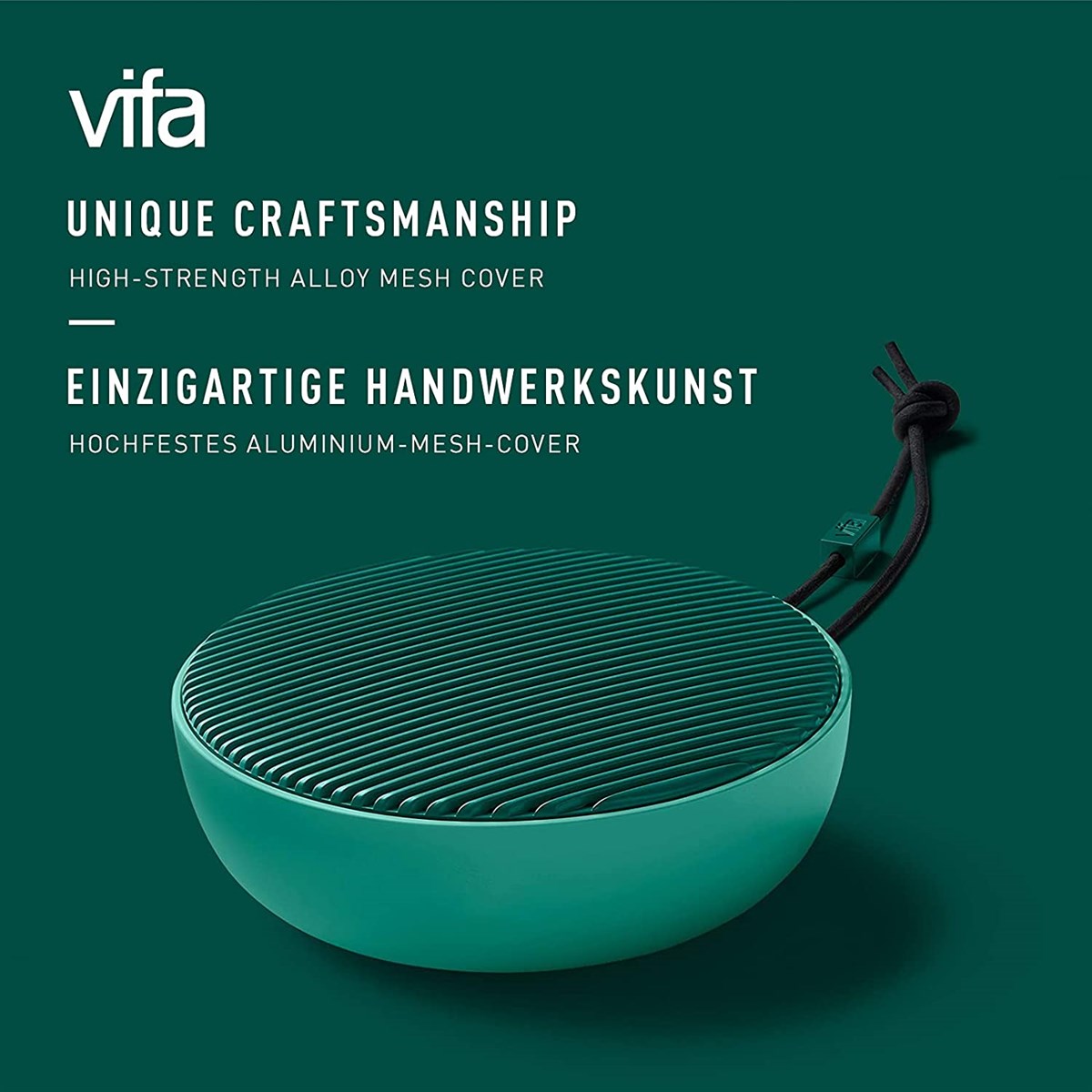 Vifa City Sage Green Taşınabilir Bluetooth Hoparlör