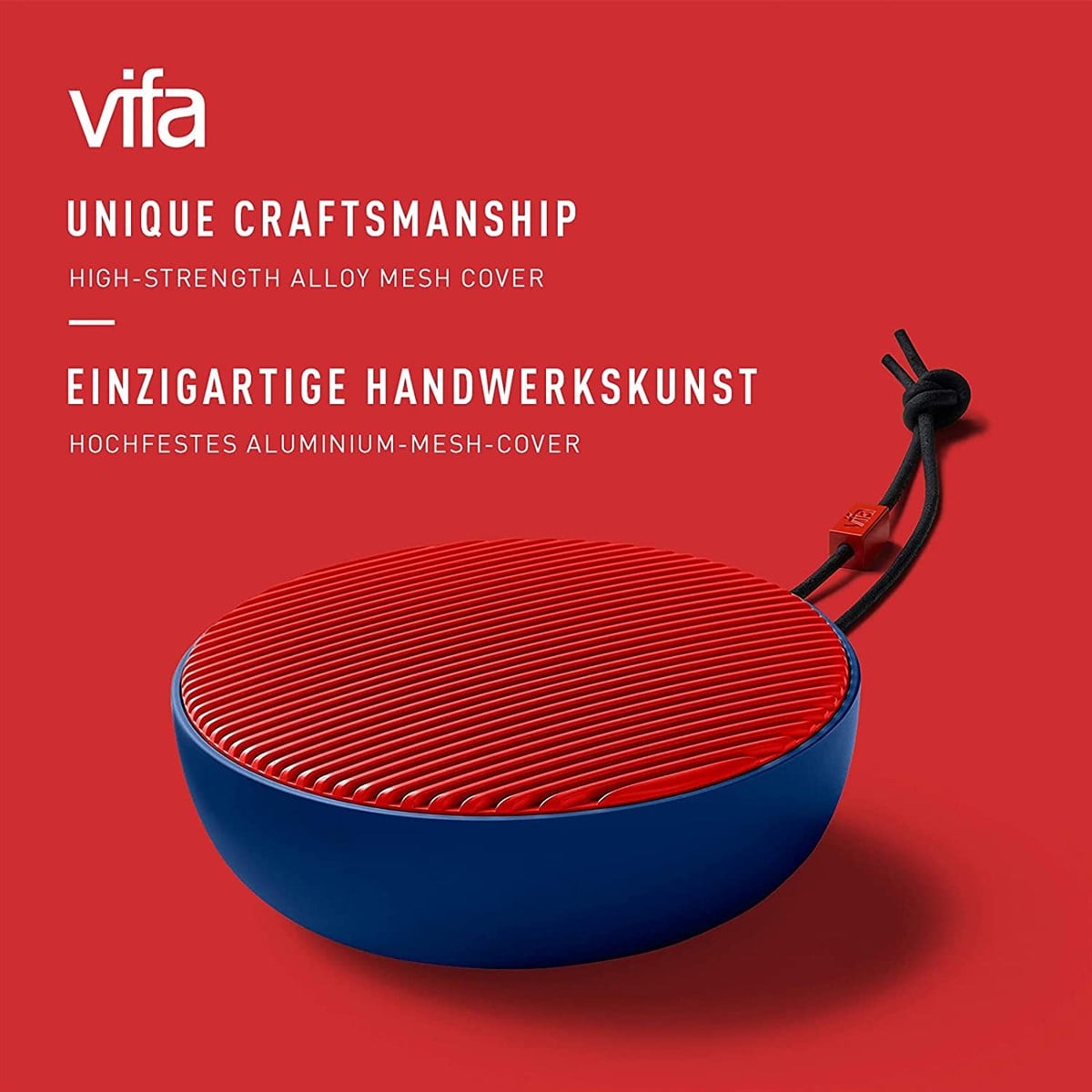 Vifa City Ultramarine Coral Taşınabilir Bluetooth Hoparlör