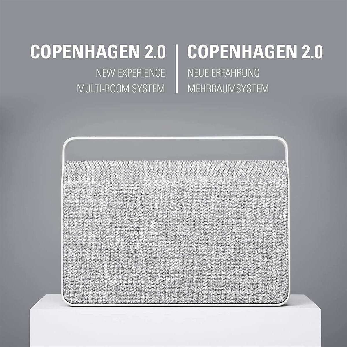 Vifa Copenhagen 2.0 Pebble Grey Taşınabilir | Network | Bluetooth Hoparlör