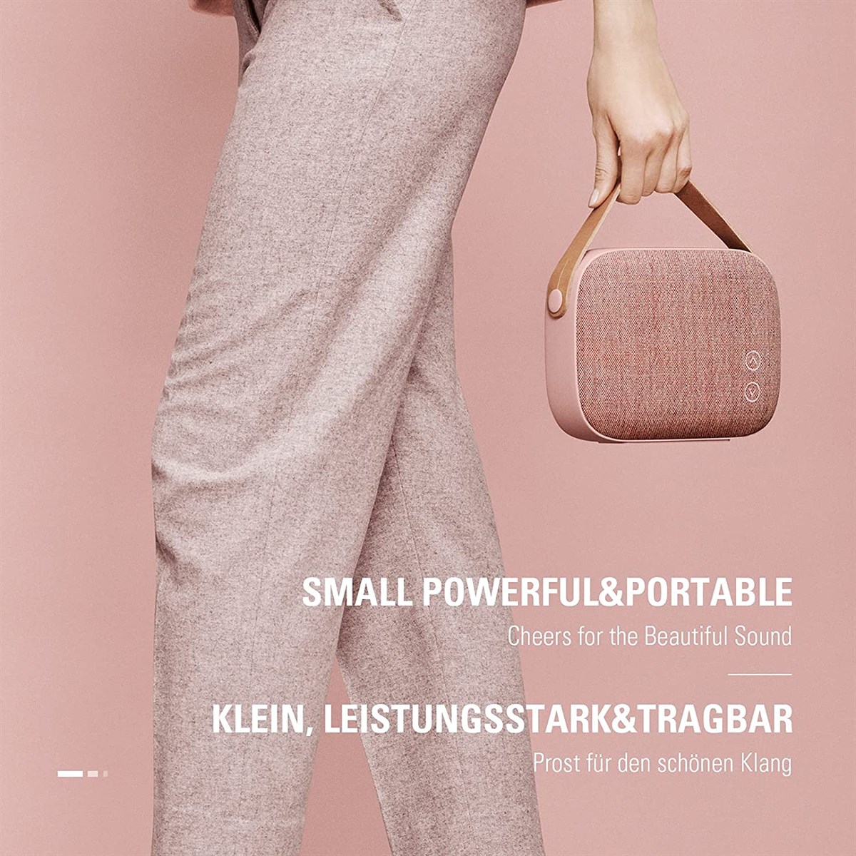 Vifa Helsinki Dusty Rose Taşınabilir Bluetooth Hoparlör