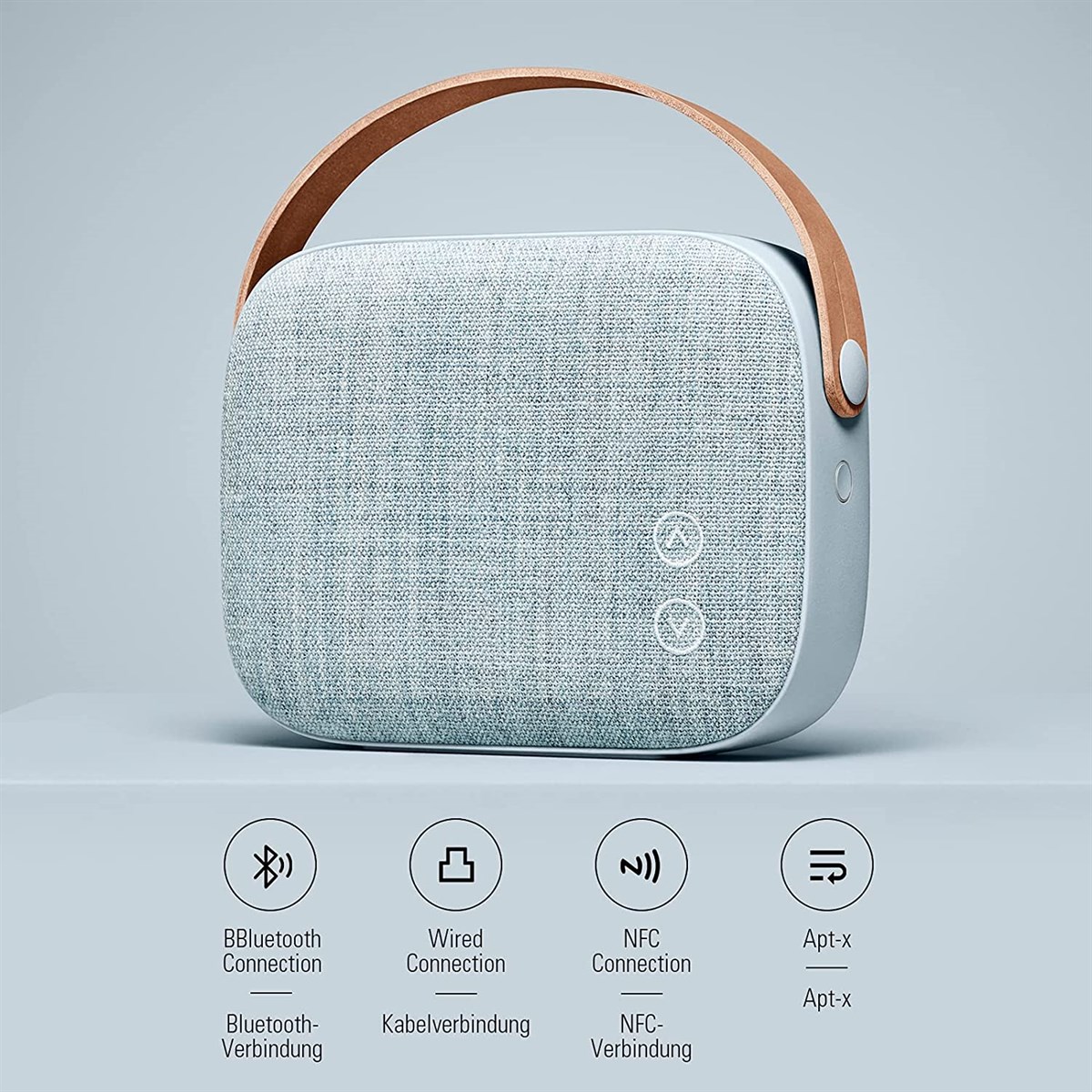 Vifa Helsinki Misty Blue Taşınabilir Bluetooth Hoparlör