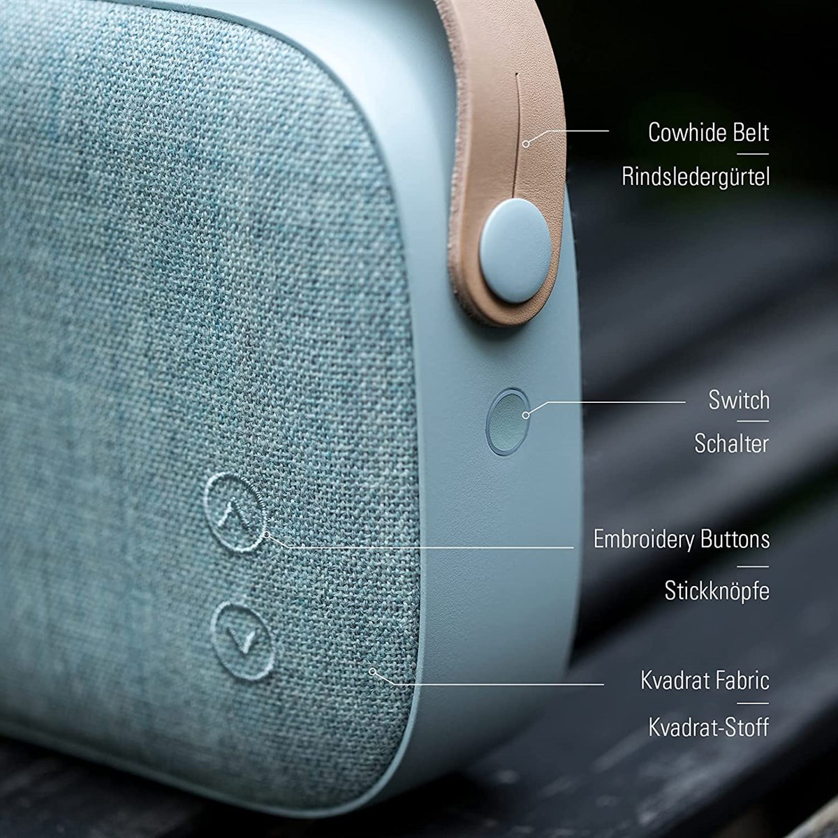 Vifa Helsinki SandStone Grey Taşınabilir Bluetooth Hoparlör