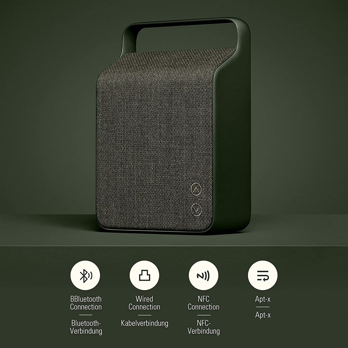 Vifa Oslo Pine Green Taşınabilir Bluetooth Hoparlör