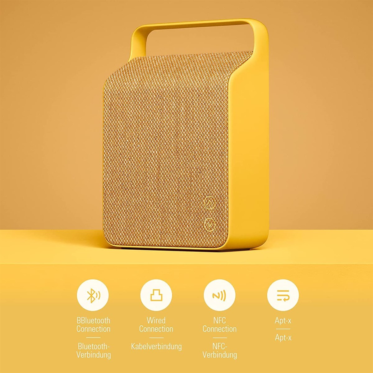 Vifa Oslo Sand Yellow Taşınabilir Bluetooth Hoparlör