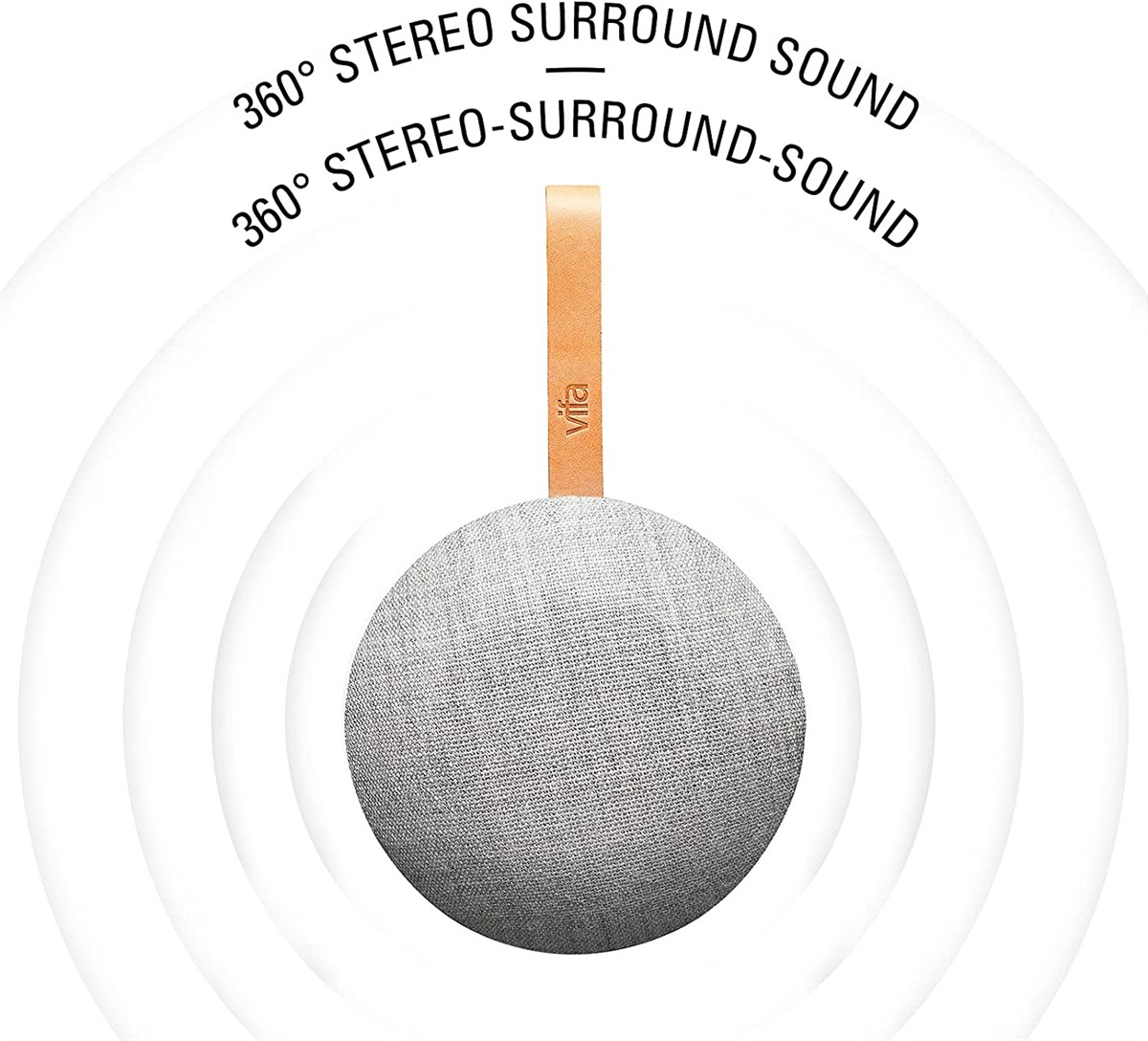 Vifa Reykjavik SandStone Grey Taşınabilir Bluetooth Hoparlör