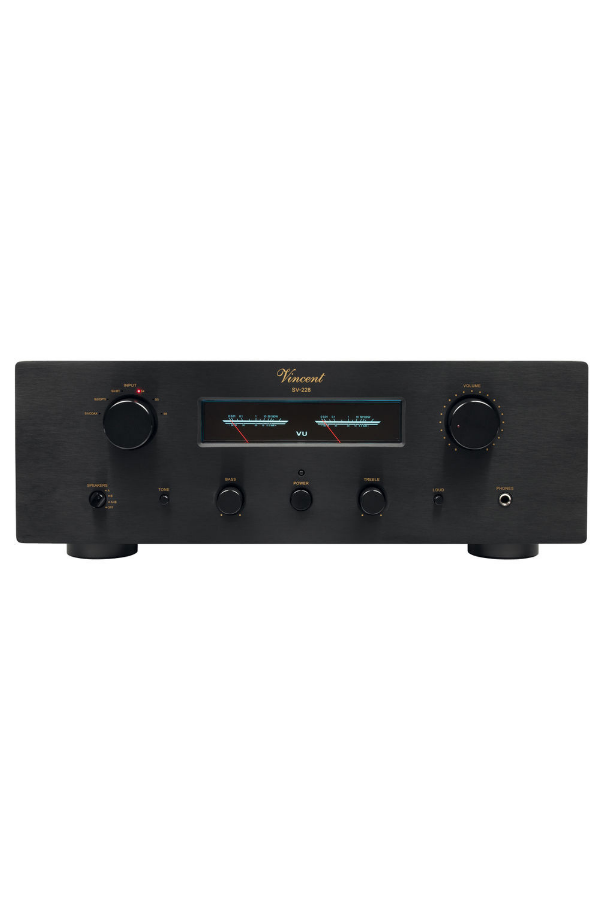 Vincent SV-228 Hybrid Entegre Stereo Amplifikatör Black