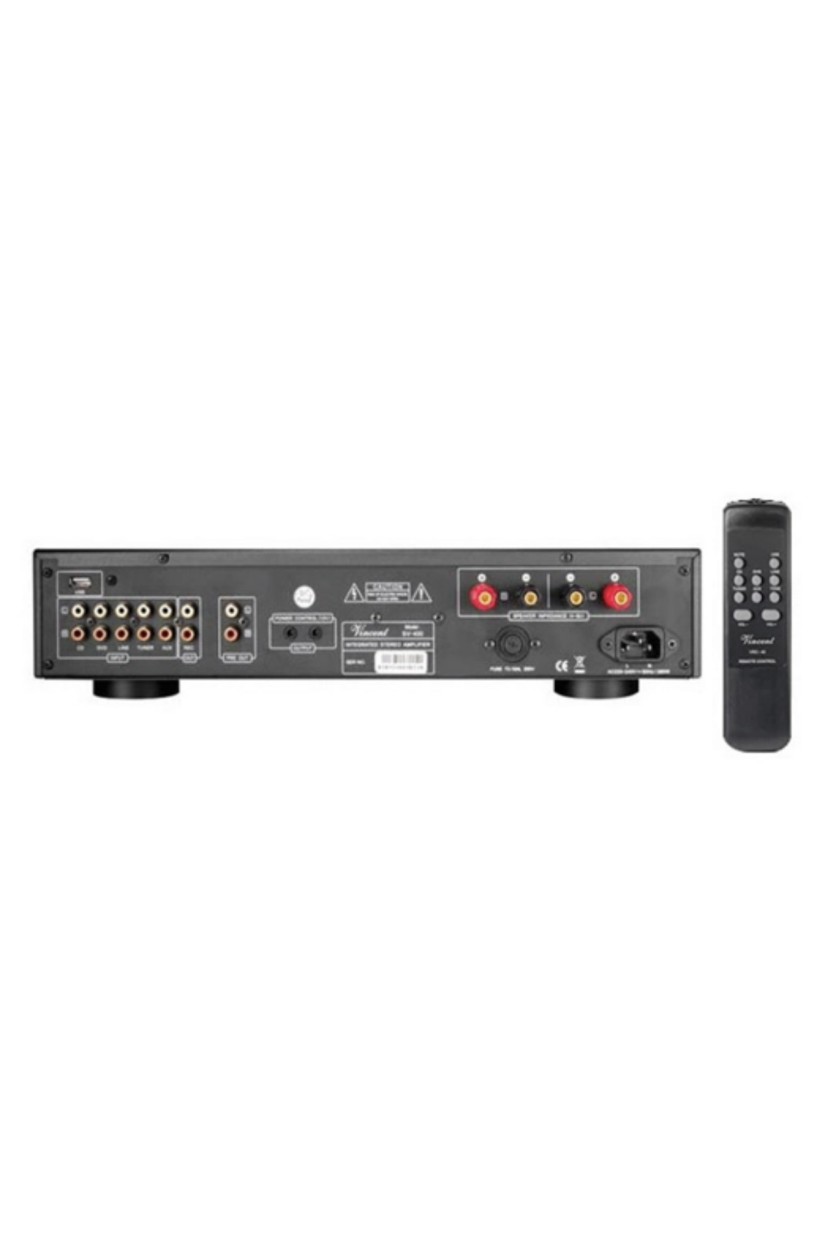 Vincent SV-400 Entegre Stereo Amplifikatör Black