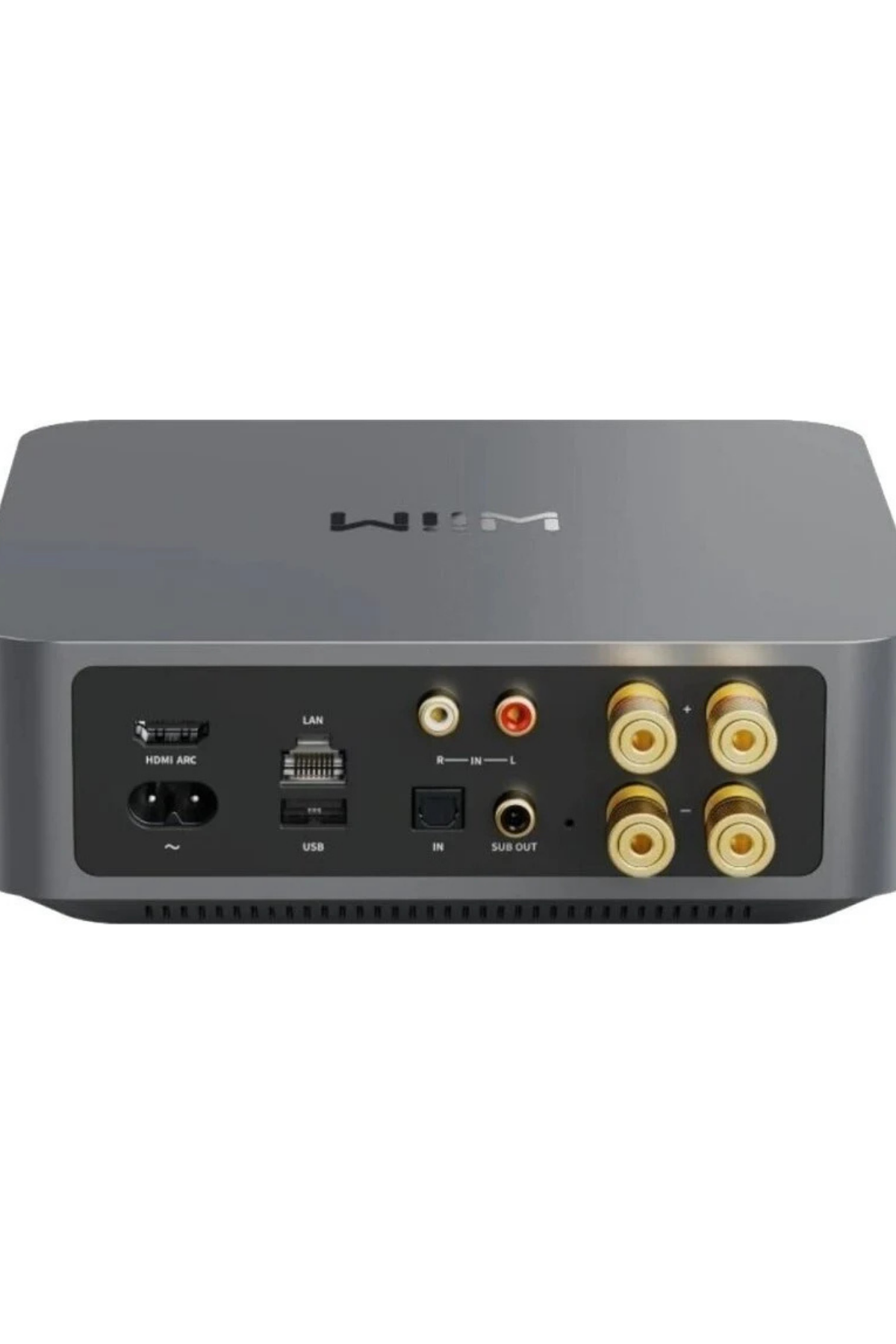 WiiM AMP PRO Müzik Akışı ve Amfi Cihazı – Uzay Grisi