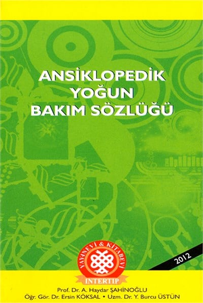 Ansiklopedik Yoğun Bakım Sözlüğü