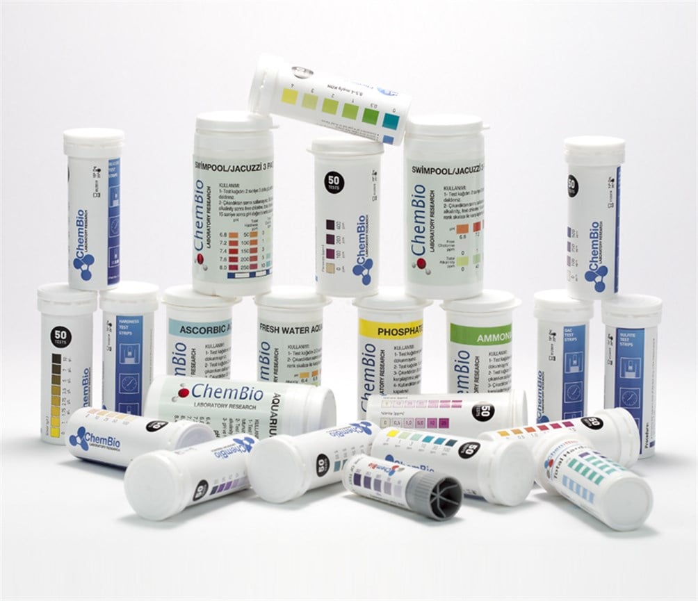 Glutaraldehyde Test Strips