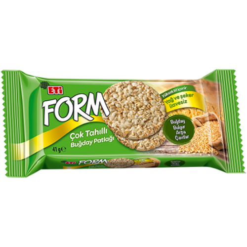 Eti Form Multi Grrain Puffed Wheat 41 gr