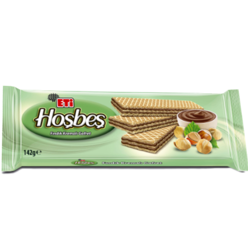 Eti Hosbes Wafer with Hazelnut Cream 142 gr