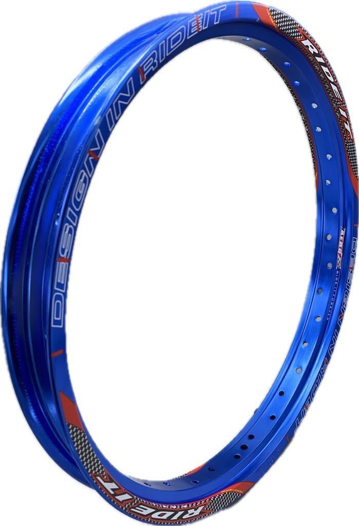 1.40 X 19 JANT ALÜMİNYUM RIDEIT [ MAVİ ]