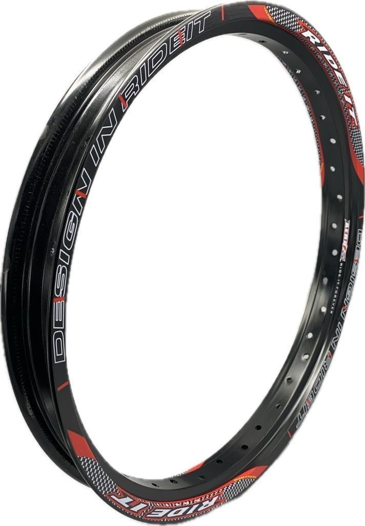 1.40 X 18 JANT ALÜMİNYUM RIDEIT [ SİYAH ]