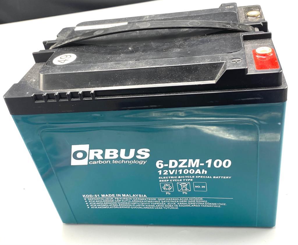 12 V 100 AH AKÜ ORBUS