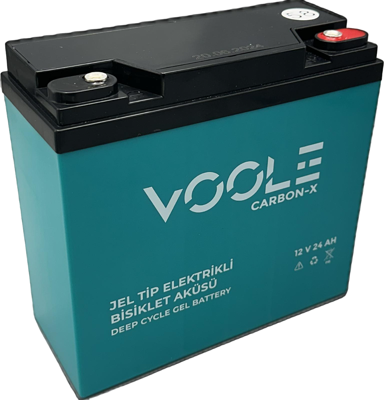 12V 24AH  AKÜ   [  VOOLE  ]