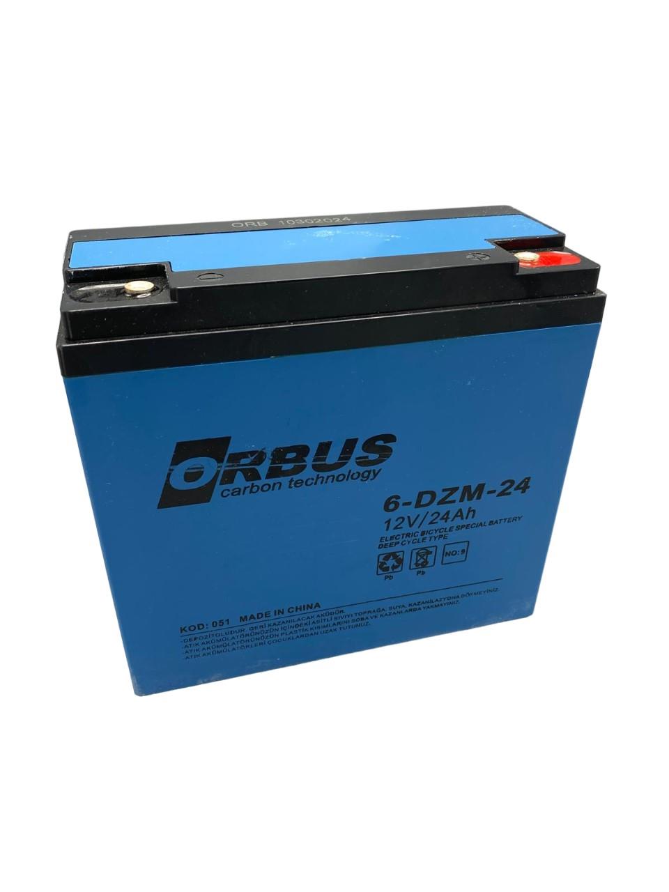 12V 24AH DİK AKÜ ORBUS