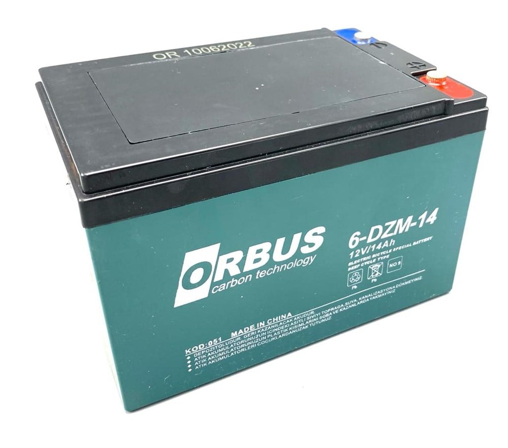 12V14 AH DİK AKÜ ORBUS