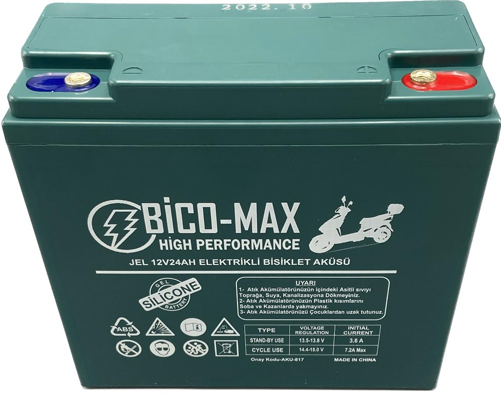 12V24 AH DİK AKÜ BİCOMAX