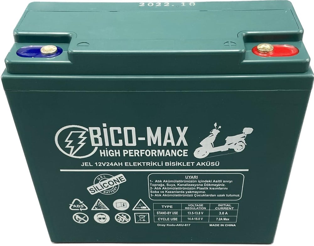 12V24 AH DİK AKÜ BİCOMAX