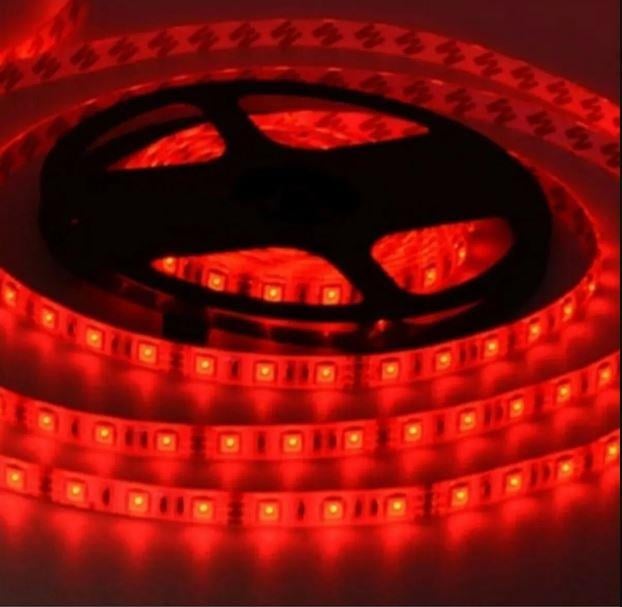 5 MT LED BİR ÇİP 12V [ KIRMIZI ]