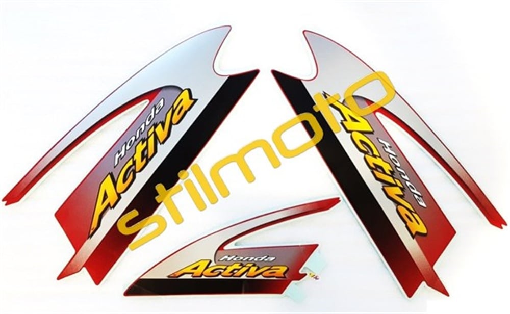 ACTİVA STİCKER KIRMIZI