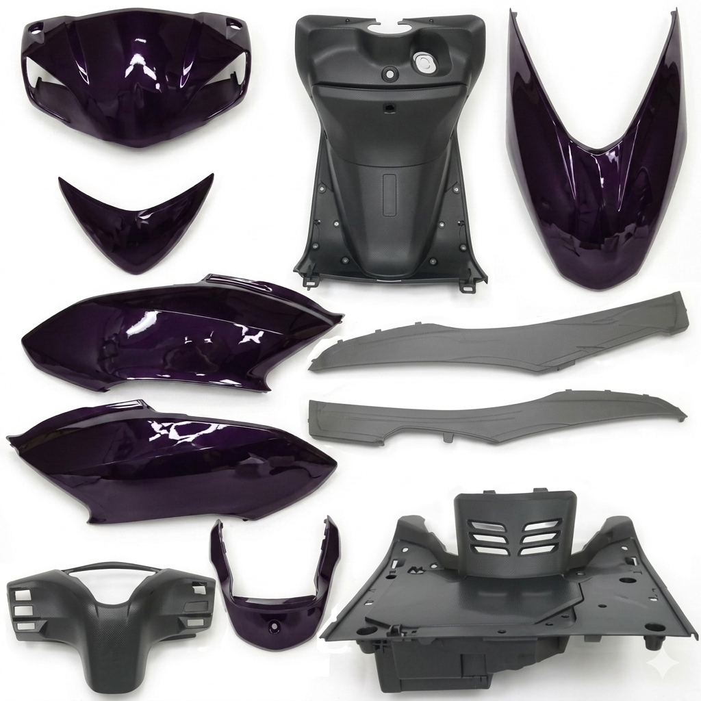 ALPHA KAPORTA SET [ MOR ]