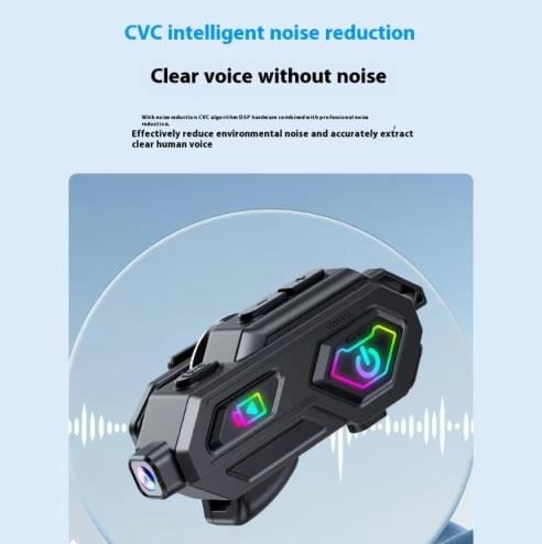 C8 İNTERKOM BLUETOOTH 6.0 + [ CAMERALI ]