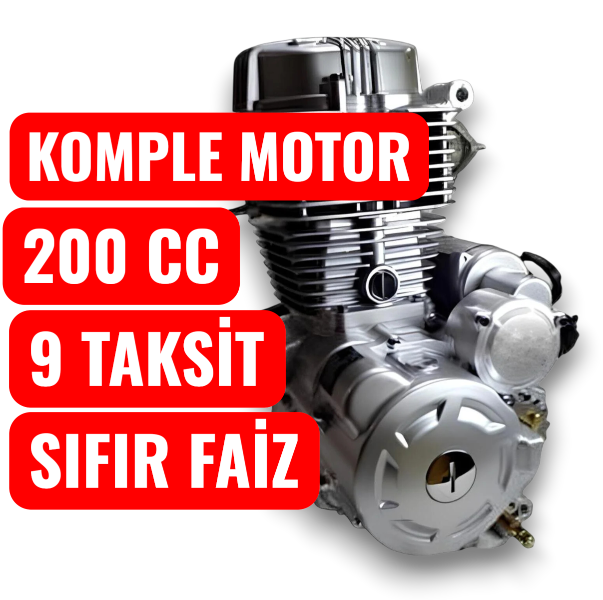 CG ALT MOTOR KOMPLE 200 CC