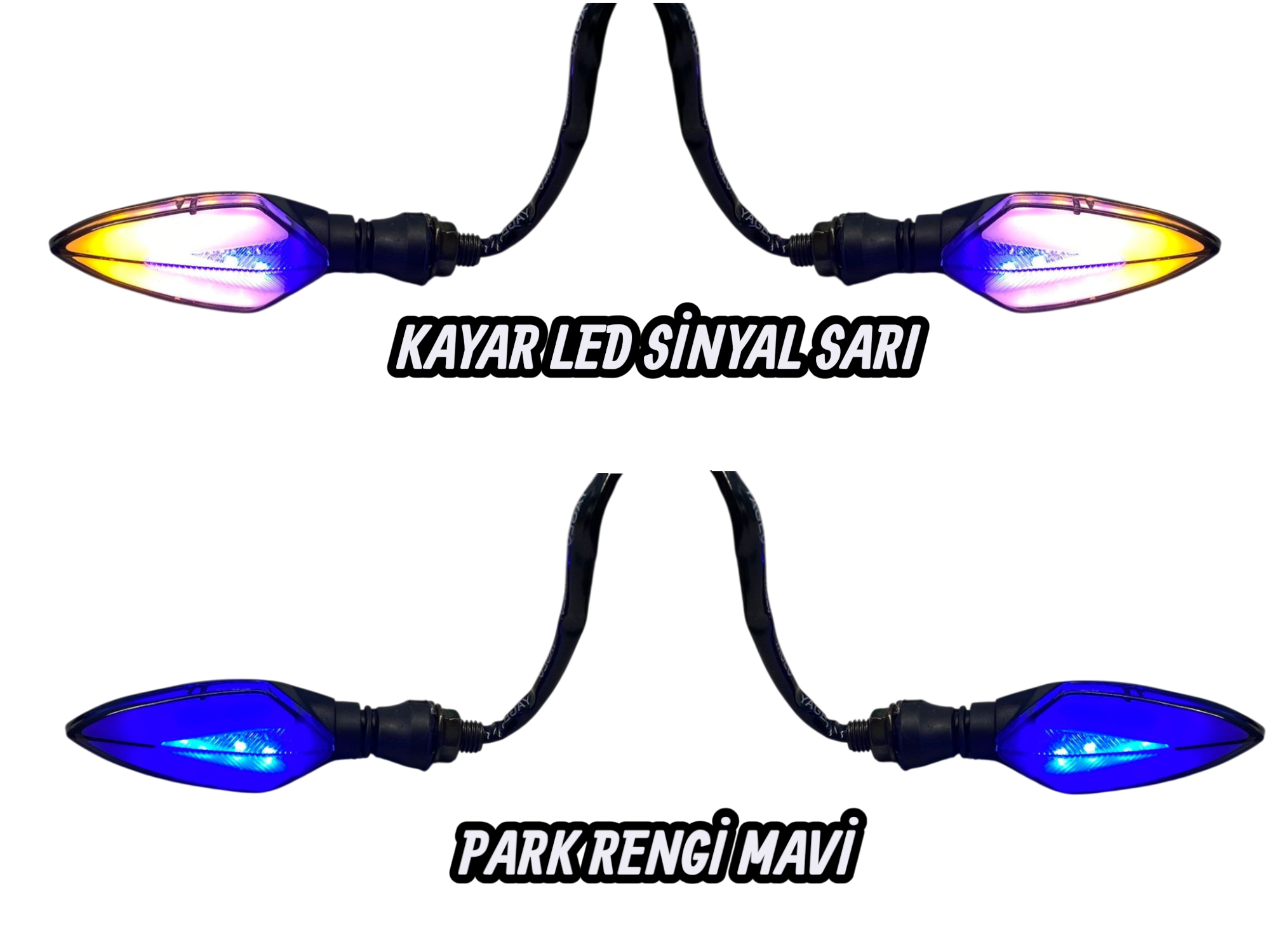 ÇİFT RENK LED SİNYAL  KAYAN