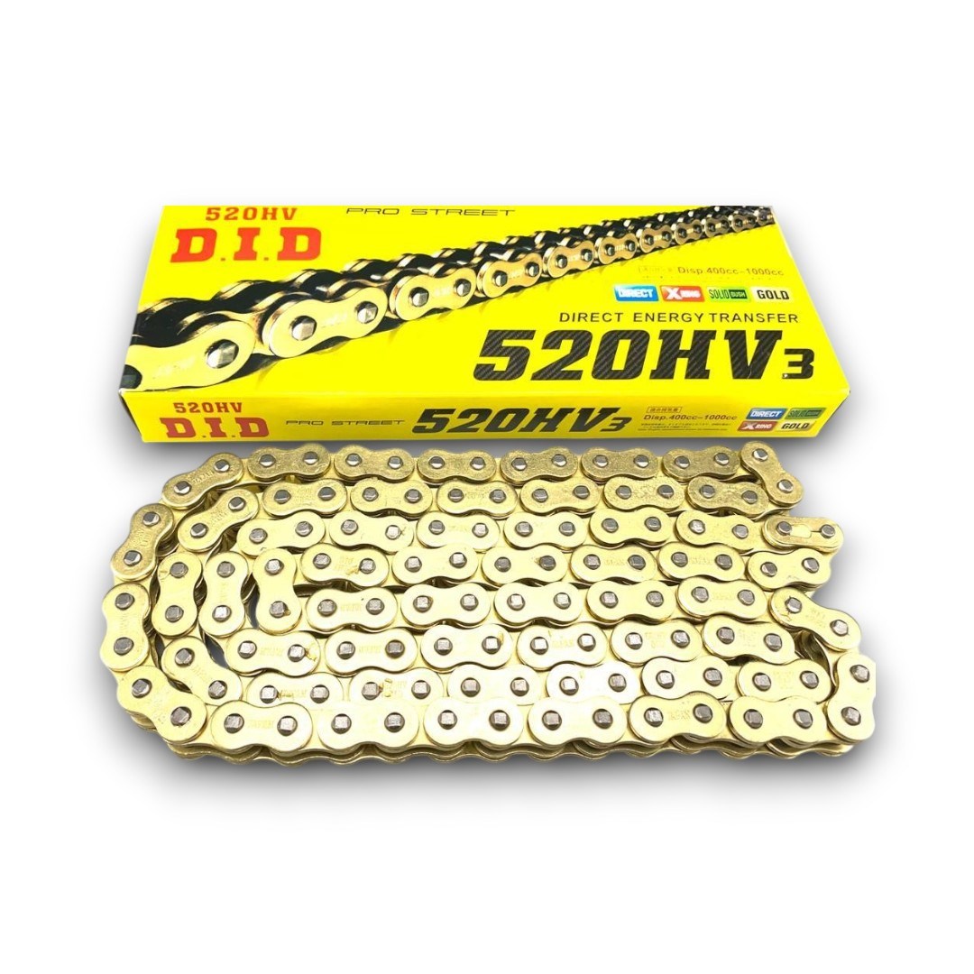 DID ZİNCİRİ 520HQ-120 GOLD ORİNGLİ