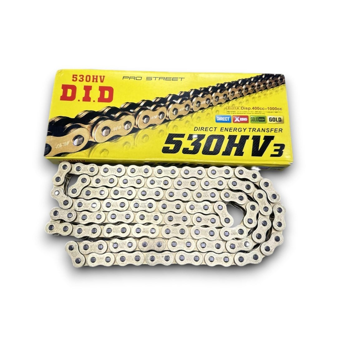 DID ZİNCİRİ 530H-124 GOLD ORNİGLİ