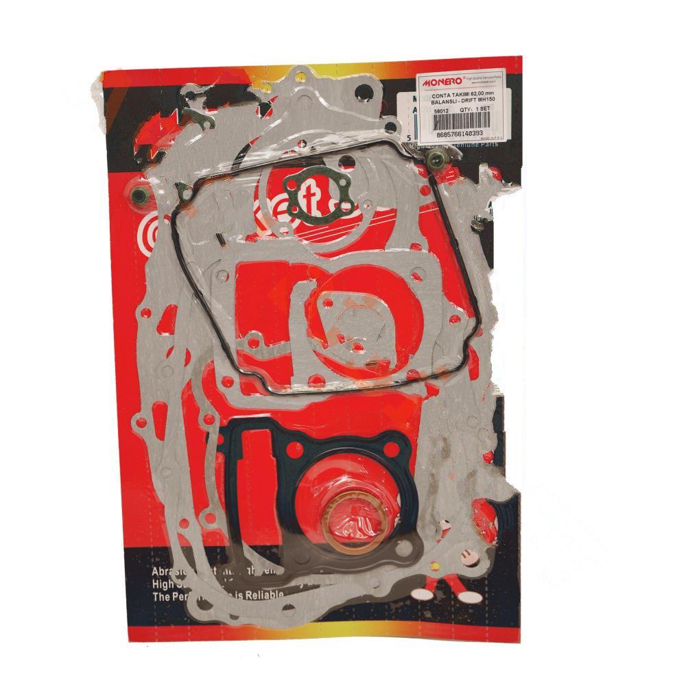 DRİFT CONTA TAKIMI [ 150CC 62MM  ] BALANSLI