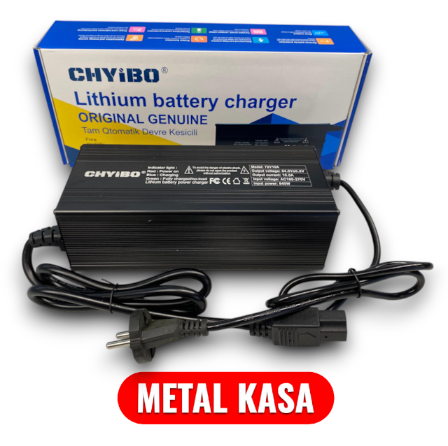 EBİKE 72V 80AH   [ 10 AH LİTYUM ŞARJ CİHAZI ]