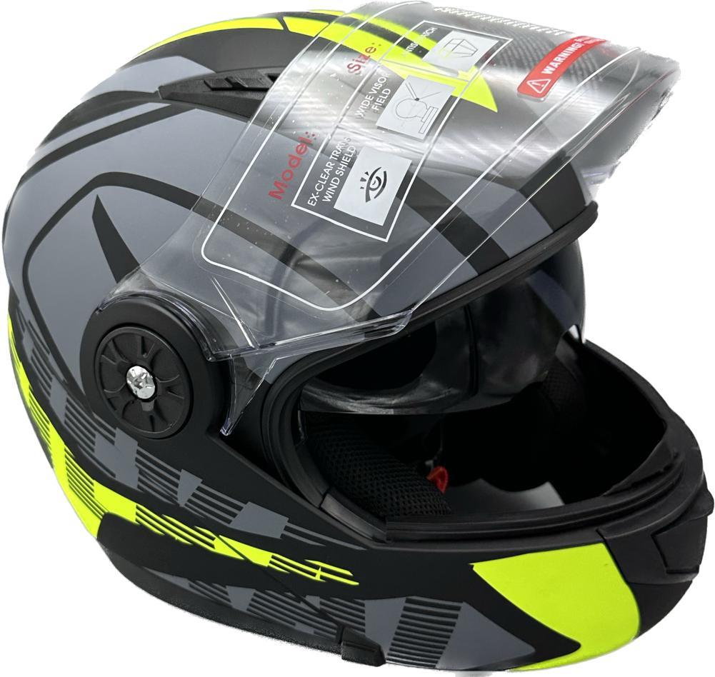 KASK ÇENE AÇILIR GÖZLÜKLÜ  JK 115  [ CE ]