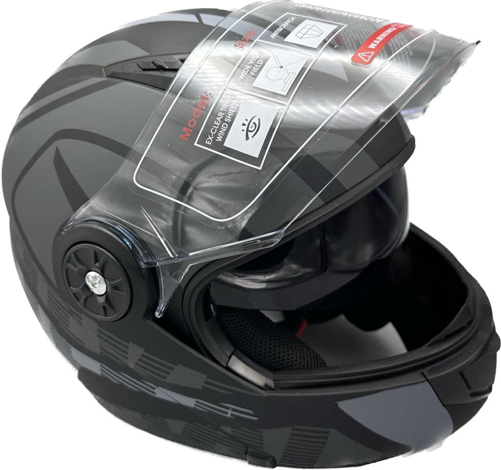 KASK ÇENE AÇILIR GÖZLÜKLÜ  JK 115  [ CE ]