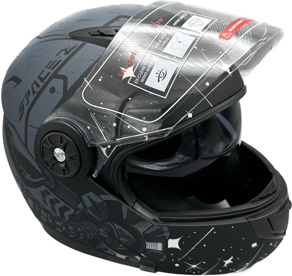 KASK ÇENE AÇILIR GÖZLÜKLÜ  JK 115  [ CE ]