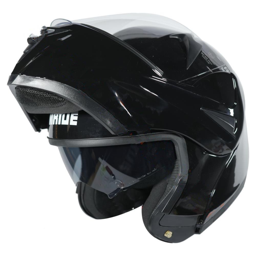 KASK ÇENE AÇILIR GÖZLÜKLÜ  VRT  [ SİYAH ]