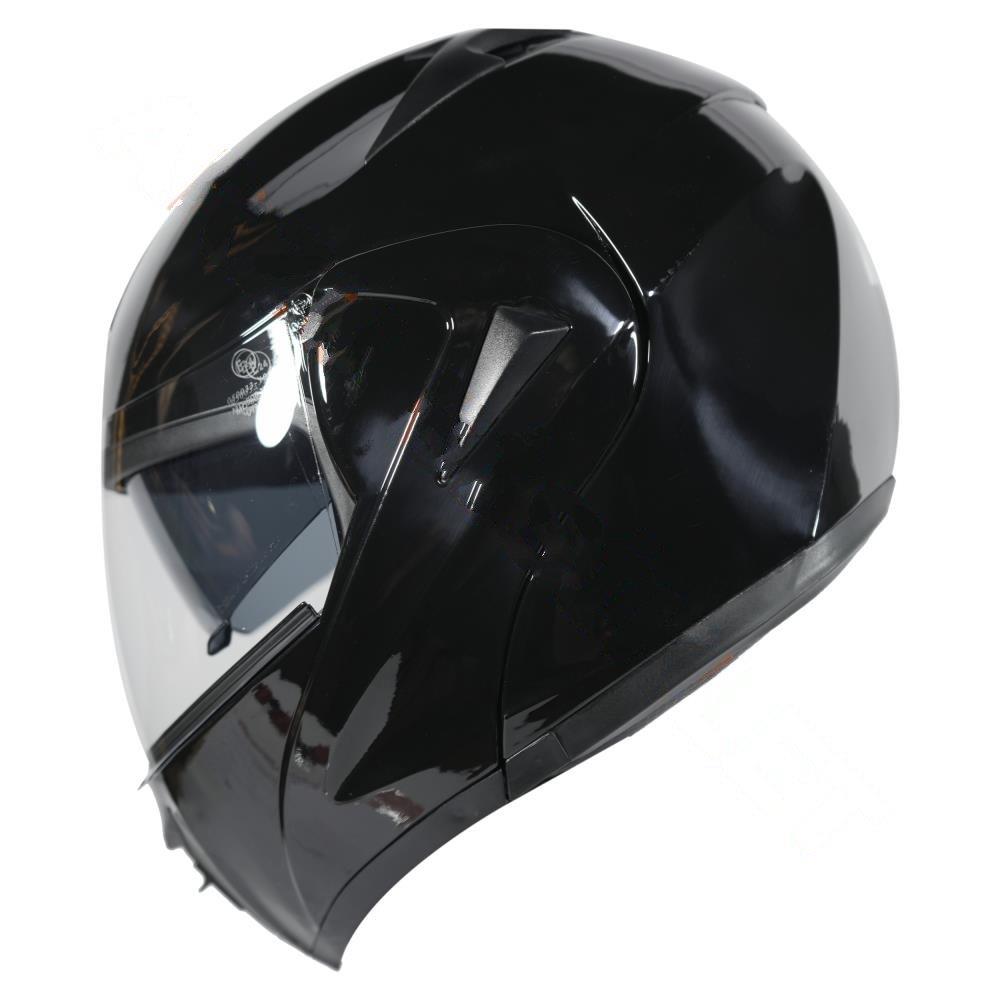 KASK ÇENE AÇILIR GÖZLÜKLÜ  VRT  [ SİYAH ]